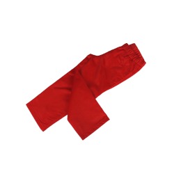 Pantalone in velluto coste foderato con elastico in vita - PettiRosso