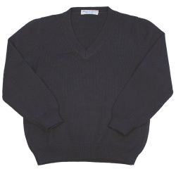 Merino wool V-neck pullover - Magia di Nonna